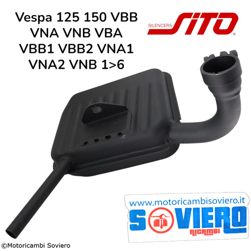 Marmitta sito vespa 125 150 - sito,